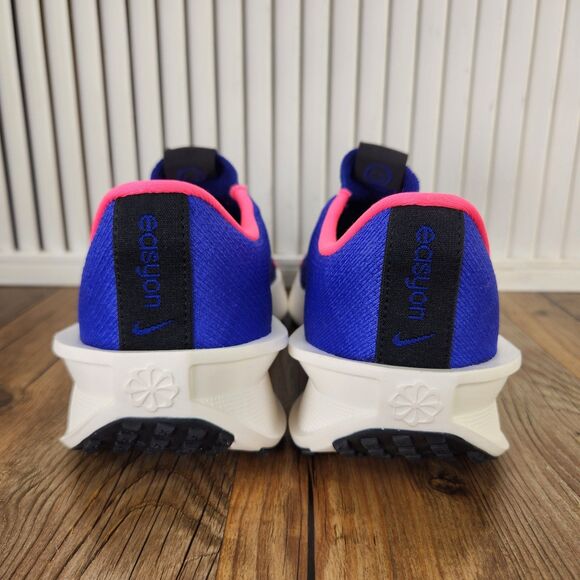 Nike Interact Run EasyOn Womens Sz 10 Blue Pink Slip On Running Shoes FV5591-500 - Picture 4 of 9